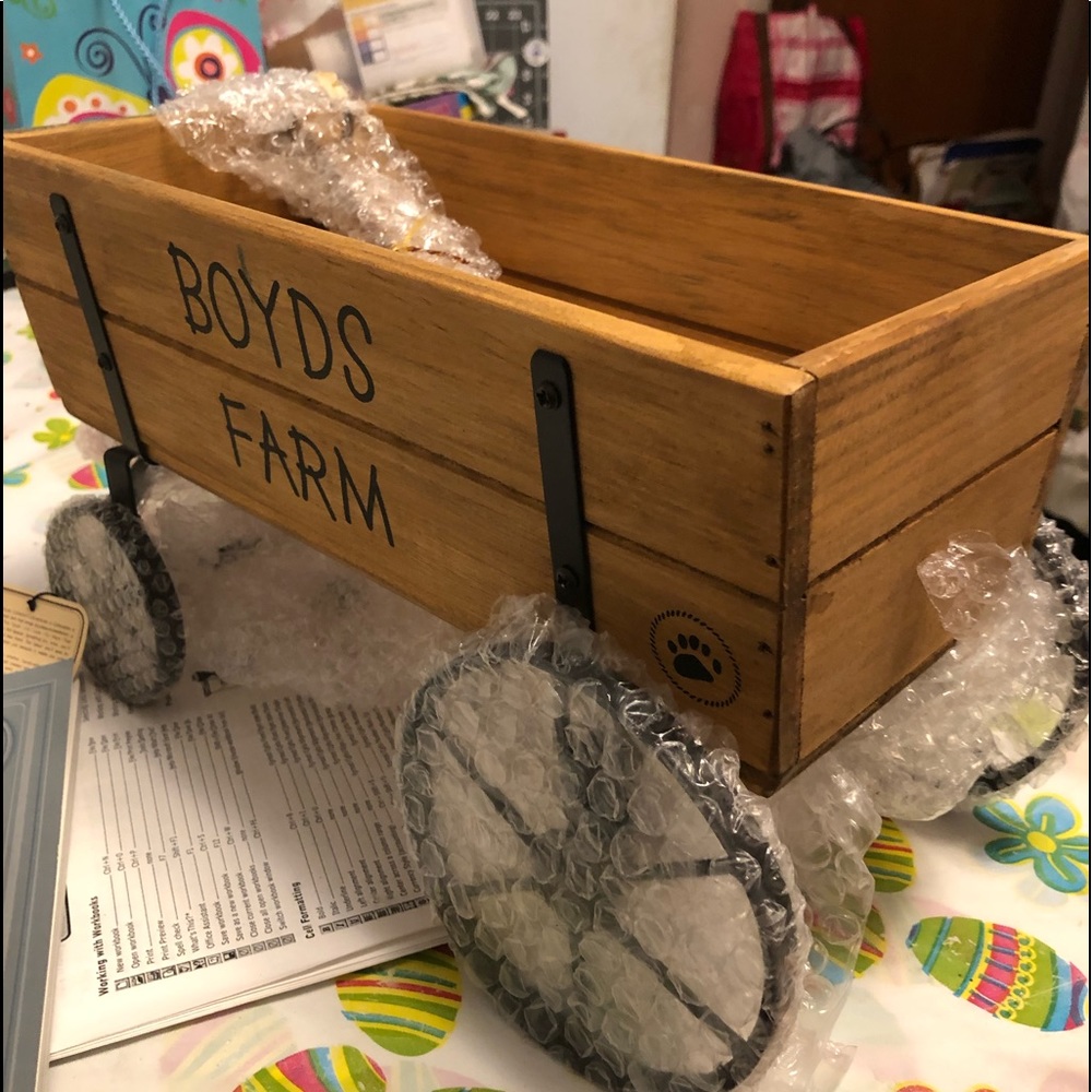 Boyds Wagon for Boyds Bears, etc